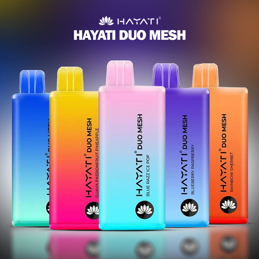 Hayati Duo Mesh 7000 Puffs Disposable Vape Bar Pod Kit